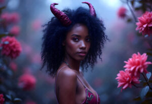 Hot Sexy Female Demons – AI Dark Art