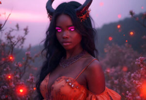 Hot Sexy Female Demons – AI Dark Art