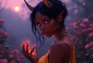 Hot Sexy Female Demons – AI Dark Art