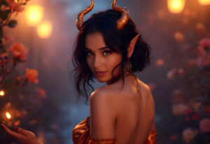 Hot Sexy Female Demons – AI Dark Art