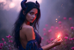 Hot Sexy Female Demons – AI Dark Art