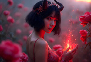 Hot Sexy Female Demons – AI Dark Art