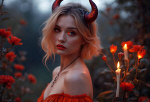 Hot Sexy Female Demons – AI Dark Art