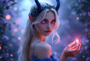 Hot Sexy Female Demons – AI Dark Art
