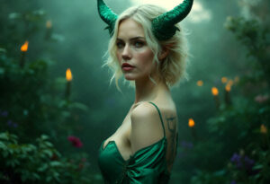 Hot Sexy Female Demons – AI Dark Art