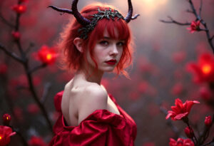 Hot Sexy Female Demons – AI Dark Art