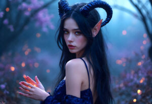 Hot Sexy Female Demons – AI Dark Art