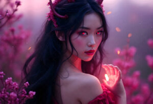 Hot Sexy Female Demons – AI Dark Art