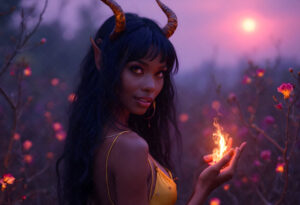 Hot Sexy Female Demons – AI Dark Art
