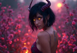 Hot Sexy Female Demons – AI Dark Art