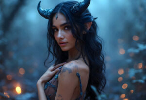 Hot Sexy Female Demons – AI Dark Art