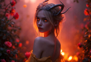 Hot Sexy Female Demons – AI Dark Art