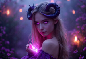 Hot Sexy Female Demons – AI Dark Art