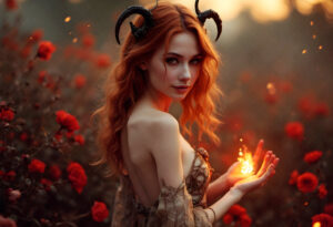 Hot Sexy Female Demons – AI Dark Art
