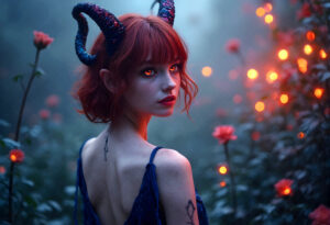 Hot Sexy Female Demons – AI Dark Art
