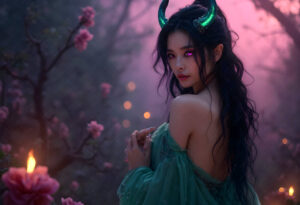 Hot Sexy Female Demons – AI Dark Art