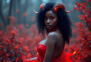 Hot Sexy Female Demons – AI Dark Art