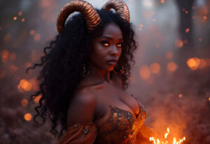 Hot Sexy Female Demons – AI Dark Art