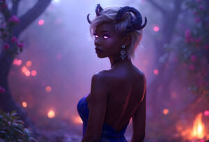 Hot Sexy Female Demons – AI Dark Art