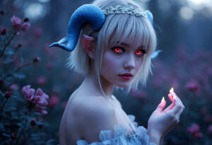 Hot Sexy Female Demons – AI Dark Art