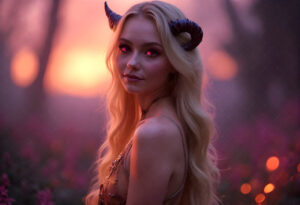 Hot Sexy Female Demons – AI Dark Art