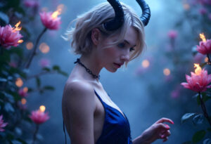 Hot Sexy Female Demons – AI Dark Art