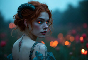 Hot Sexy Female Demons – AI Dark Art