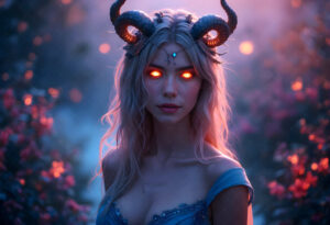 Hot Sexy Female Demons – AI Dark Art
