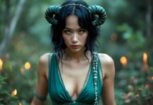 Hot Sexy Female Demons – AI Dark Art
