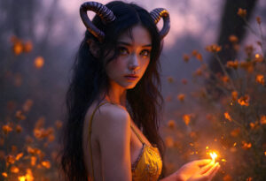 Hot Sexy Female Demons – AI Dark Art