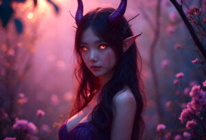 Hot Sexy Female Demons – AI Dark Art