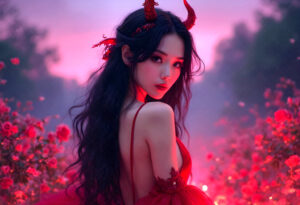 Hot Sexy Female Demons – AI Dark Art