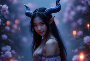 Hot Sexy Female Demons – AI Dark Art