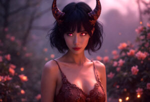 Hot Sexy Female Demons – AI Dark Art