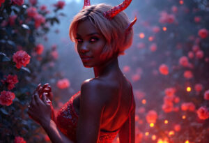 Hot Sexy Female Demons – AI Dark Art
