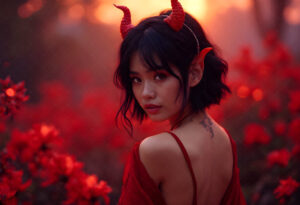 Hot Sexy Female Demons – AI Dark Art