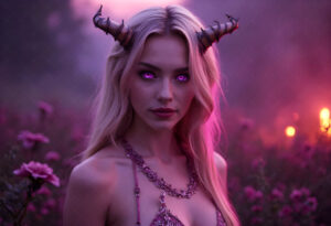 Hot Sexy Female Demons – AI Dark Art
