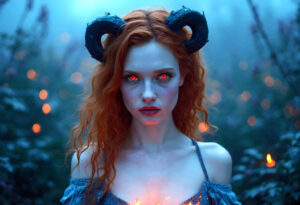 Hot Sexy Female Demons – AI Dark Art