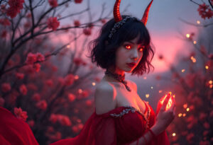 Hot Sexy Female Demons – AI Dark Art