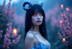Hot Sexy Female Demons – AI Dark Art