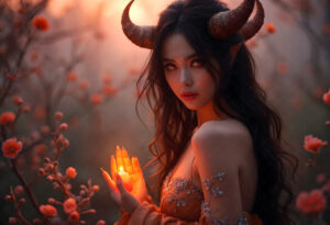 Hot Sexy Female Demons – AI Dark Art