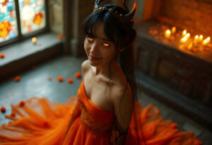Hot Sexy Female Demons – AI Dark Art