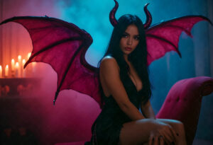 Hot Sexy Female Demons – AI Dark Art