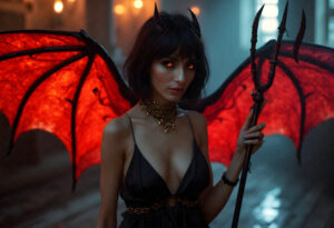 Hot Sexy Female Demons – AI Dark Art