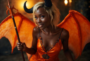 Hot Sexy Female Demons – AI Dark Art