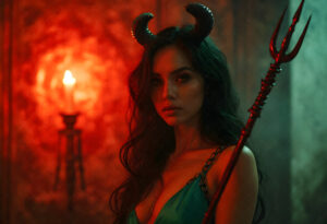 Hot Sexy Female Demons – AI Dark Art