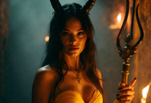 Hot Sexy Female Demons – AI Dark Art