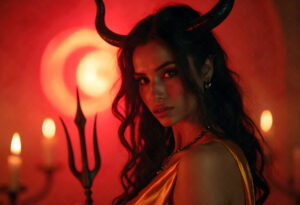 Hot Sexy Female Demons – AI Dark Art