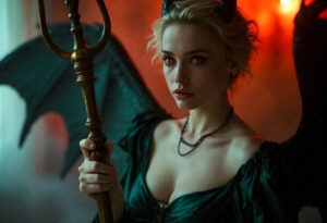 Hot Sexy Female Demons – AI Dark Art