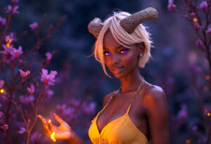 Hot Sexy Female Demons – AI Dark Art